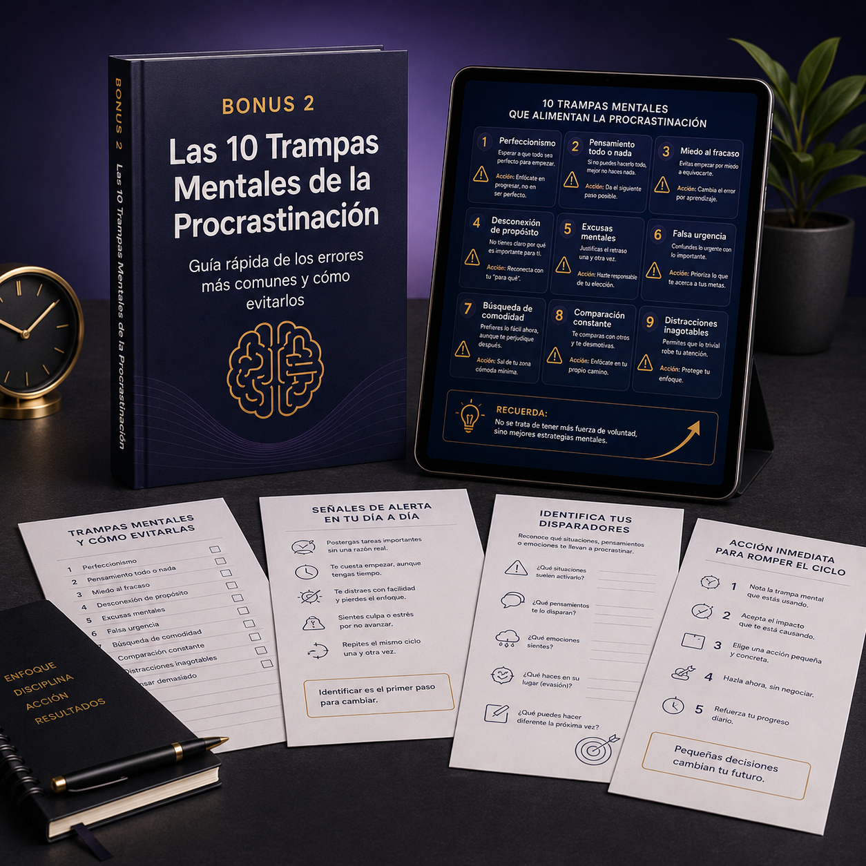 Las 10 Trampas Mentales de la Procrastinación