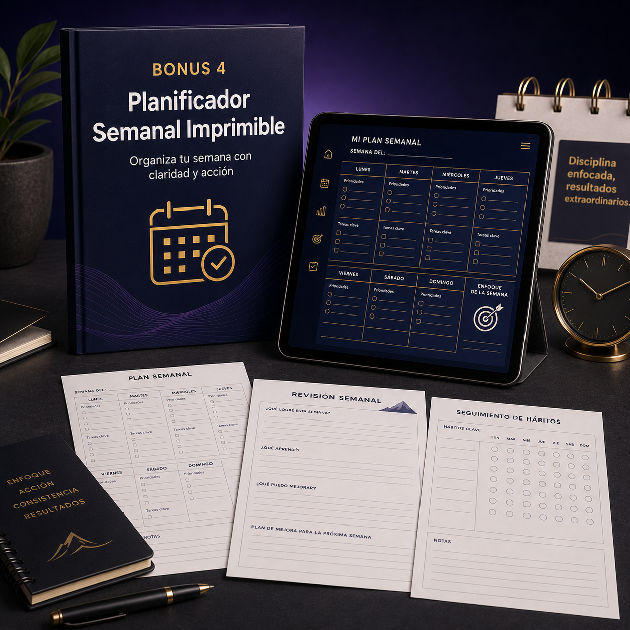 Planificador Semanal Imprimible